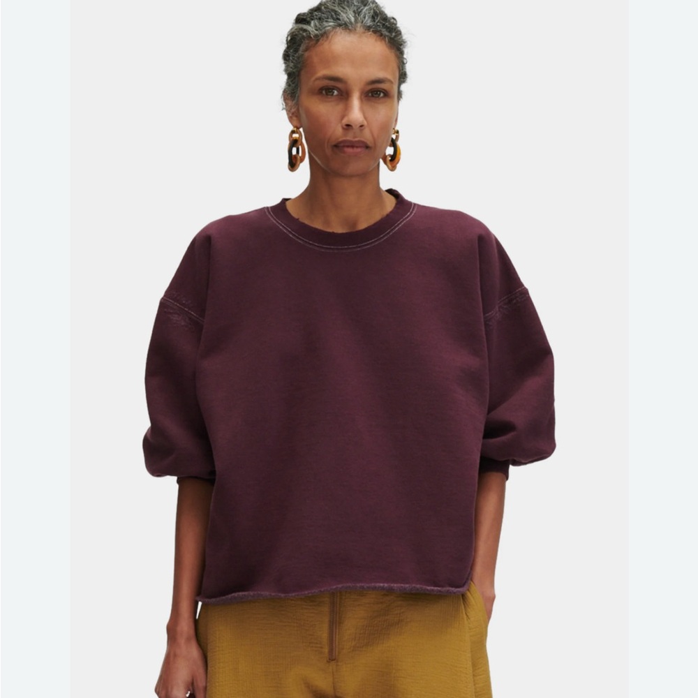 Rachel Comey Fond Sweatshirt- Plum M/L